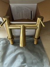 HIB Novum Atlas Bath Mixer Tap Brushed Gold