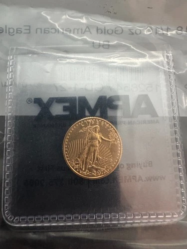 2018 1/10 oz American Gold Eagle BU