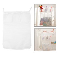 Bath Tub Organizer Bag Storage Holder Basket Kids Baby Shower Toys Net Bathtub