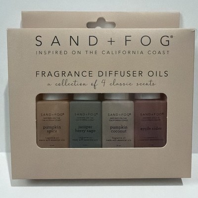 SAND + FOG Diffuser Oil - Pumpkin Spice, Juniper, Pumpkin Coconut, Apple Cider