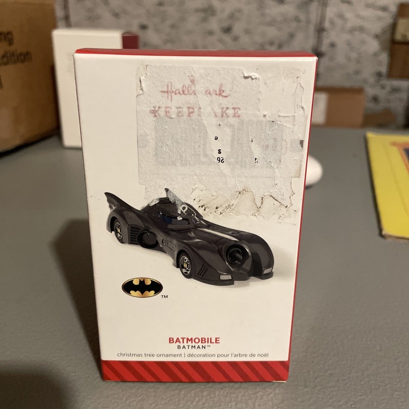 Hallmark Keepsake 2014 Batmobile Batman Ornament Magic