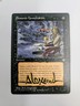 MTG ICE AGE Demonic Consultation SHADOW SIGNED BY ROB ALEXANDER
