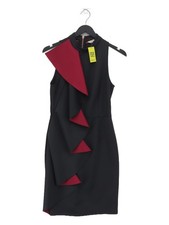 Ted Baker Bodycon Midi Dress UK8 in Black