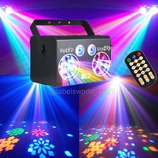 Laser Projector RGB DMX Strobe Stage Light LED Bar KTV DJ Disco Party Lighting