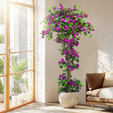 Bougainvillea Artificial Tree - 6 Feet