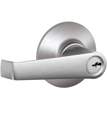 Schlage F51A ELA 626 Keyed Entry Door Lock Satin Chrome New Free Shipping