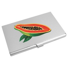 'Fresh Papaya Fruit' Business Card Holder / Credit Card Wallet (CH00052810)