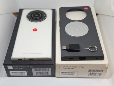 Leitz Phone 2 LP-02 12GB/512GB Leica White 1-inch Sensor Camera Android Unlocked