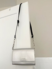 Mini borsa a tracolla Liu Jo argento metallizzato | tracolla a catena | chiusura magnetica usata in ottime condizioni