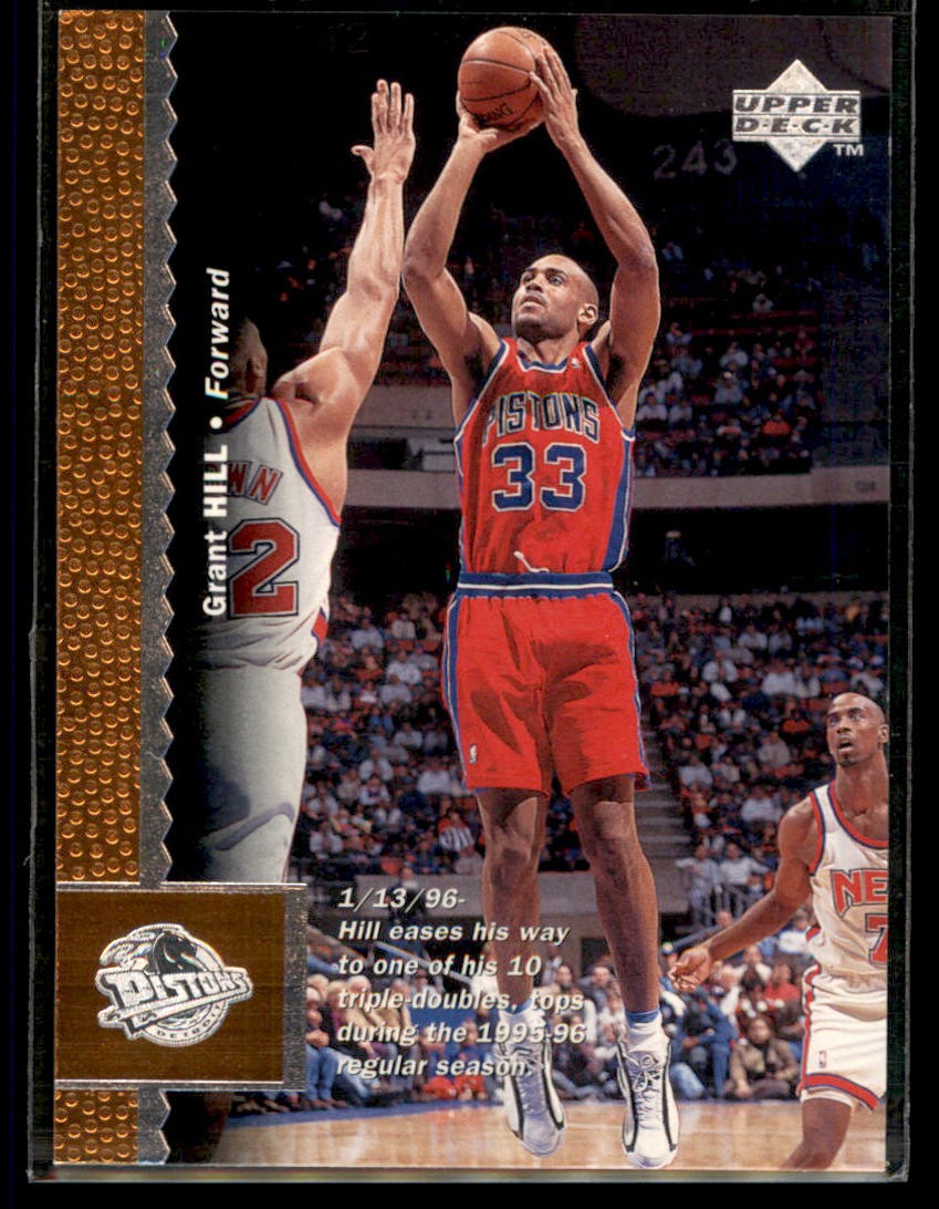 1996-97 Upper Deck #34 Grant Hill Detroit Pistons