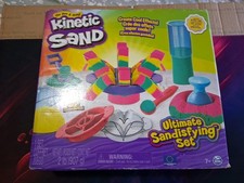 Brand New Kinetic Sand, Ultimate Sandisfying Set with 10 Tools