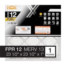 23.5 "X 23.5" X 1" Ultimate Allergen Pleated Air Filter FPR 12, MERV 13 -12 Pack