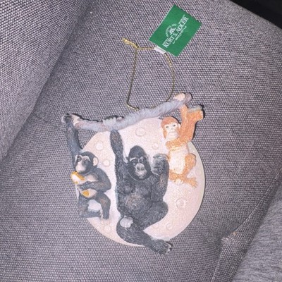 Kurt S. Adler Monkey Animal Hanging Decorative Resin Ornament  