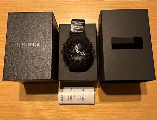 CASIO G-SHOCK GA-V01-1AJF Men's Watch Big Case Basic Black Japan New - Picture 3 of 11