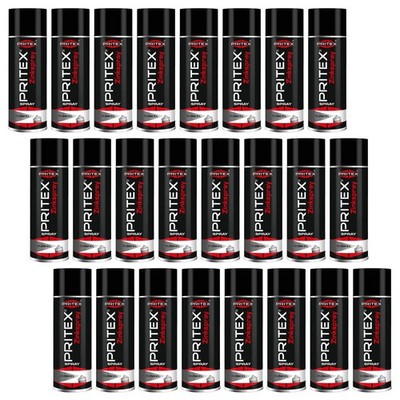 Zinkspray Dunkel 24 x 400 ml Zink Spray Hitzebeständig bis 500°C