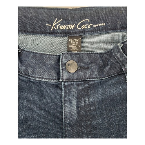 Altered Kenneth Cole Dark Wash Jean Women's Size 28 - Picture 6 of 11
