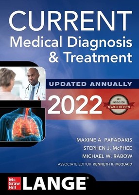 CURRENT Medical Diagnosis and Treatment 2022 - paperback McQuaid, Kenneth R....