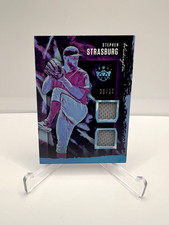 Stephen Strasburg 2020 Panini Diamond Kings Holo Blue Dual Jersey Patch /25