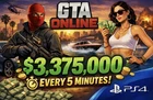 $3,375,000 Millones Gta 5 PS4