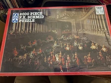 F.X. Schmid Puzzle Winter Riding School Of The Vienna Hof Sealed. Rare