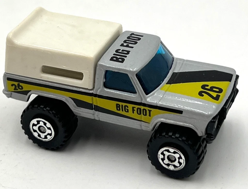 Винтажный 1981 спичечный коробок MB22 большой фут мини пикап литая модель Макао новый - Изображение 3 из 4