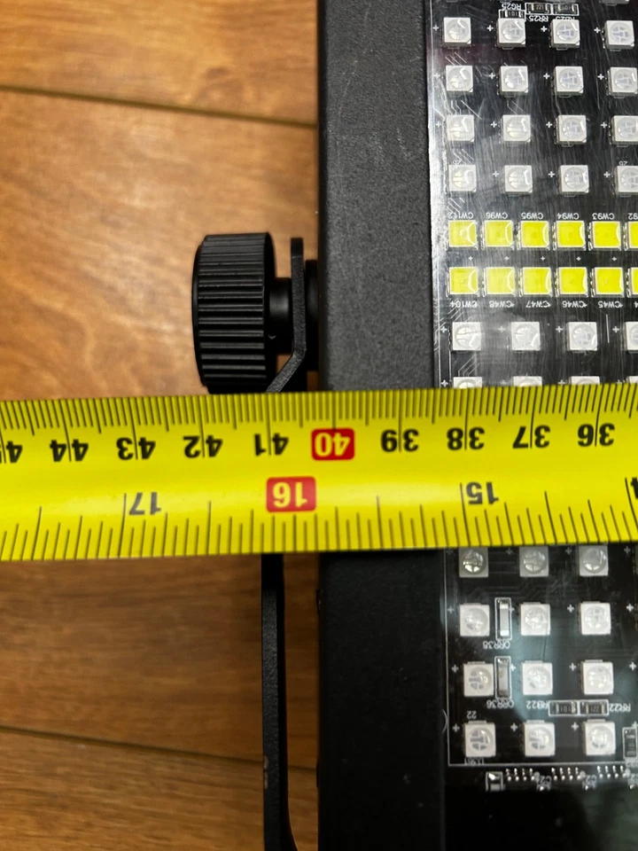 DMX Controlled LED Strobe Light Power Con Connector Tested And Working  - Image 2 of 4