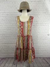 O'Neill Women's Sz L Swim Cover Dress Linnet Floral Multi Colored Lightweight