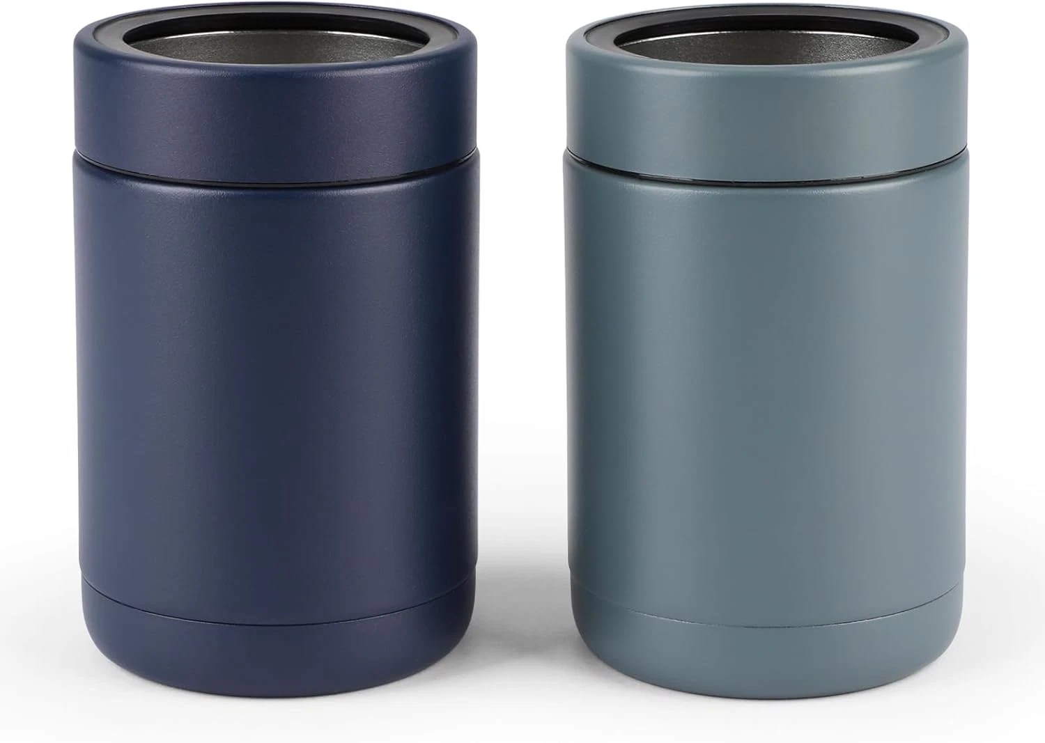 2 Pack Standard Can Cooler for Beer & Soda | Stainless Steel 12Oz Beverage Sleev