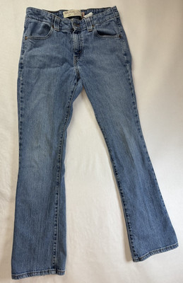 Vintage Y2K Levis 525 Nouveau Low Bootcut Grunge Jean Light Wash Western Women 6