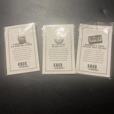 Knob Creek Whiskey Souvenir Advertising Lapel Hat Pins