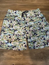 Vineyard Vines Board Shorts Mens 36 Blue Lobster Green Whale Swim Trunks Unlined
