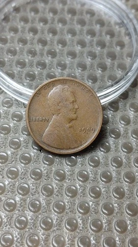 1909 Lincoln Wheat Cent Penny VF                                            Y988