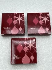 Set 3 Avon Solid Perfume Compacts TIMELESS, ODYSSEY, & SWEET HONESTY NOS