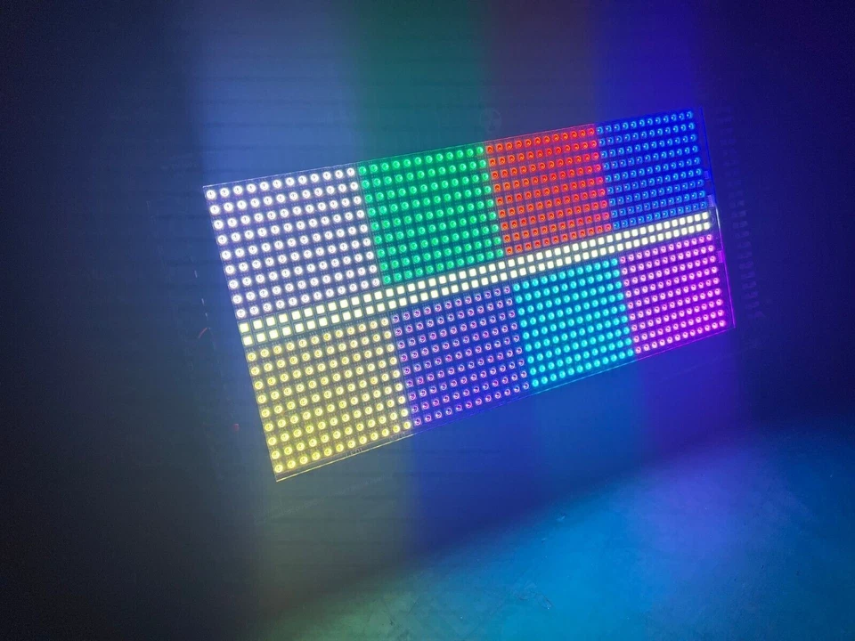 4X 1000W LED panel strobe light DMX Blinder Stage DJ  Strobeflash atomic light - Image 2 of 4