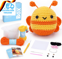 Crochetbox Komplettes HäKelset FüR AnfäNger, Nektar HäKelset, Video-Tutorial Ein