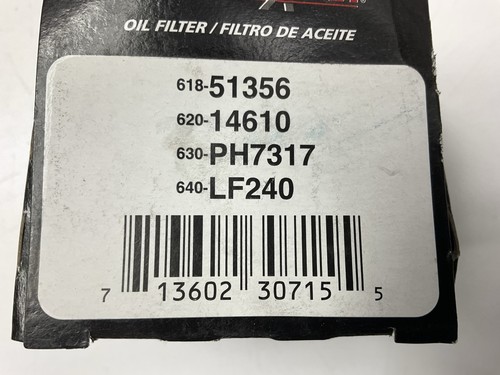 (x8) Auto Extra 618-51356 Engine Oil Filter - Picture 3 of 3