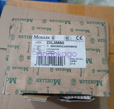 1PCS NEW Moeller DIL3M80 37KW 72A Contactor #MW