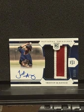 2021PaniniNationalTreasures - Rookie Signatures Triston McKenzie #194 /99