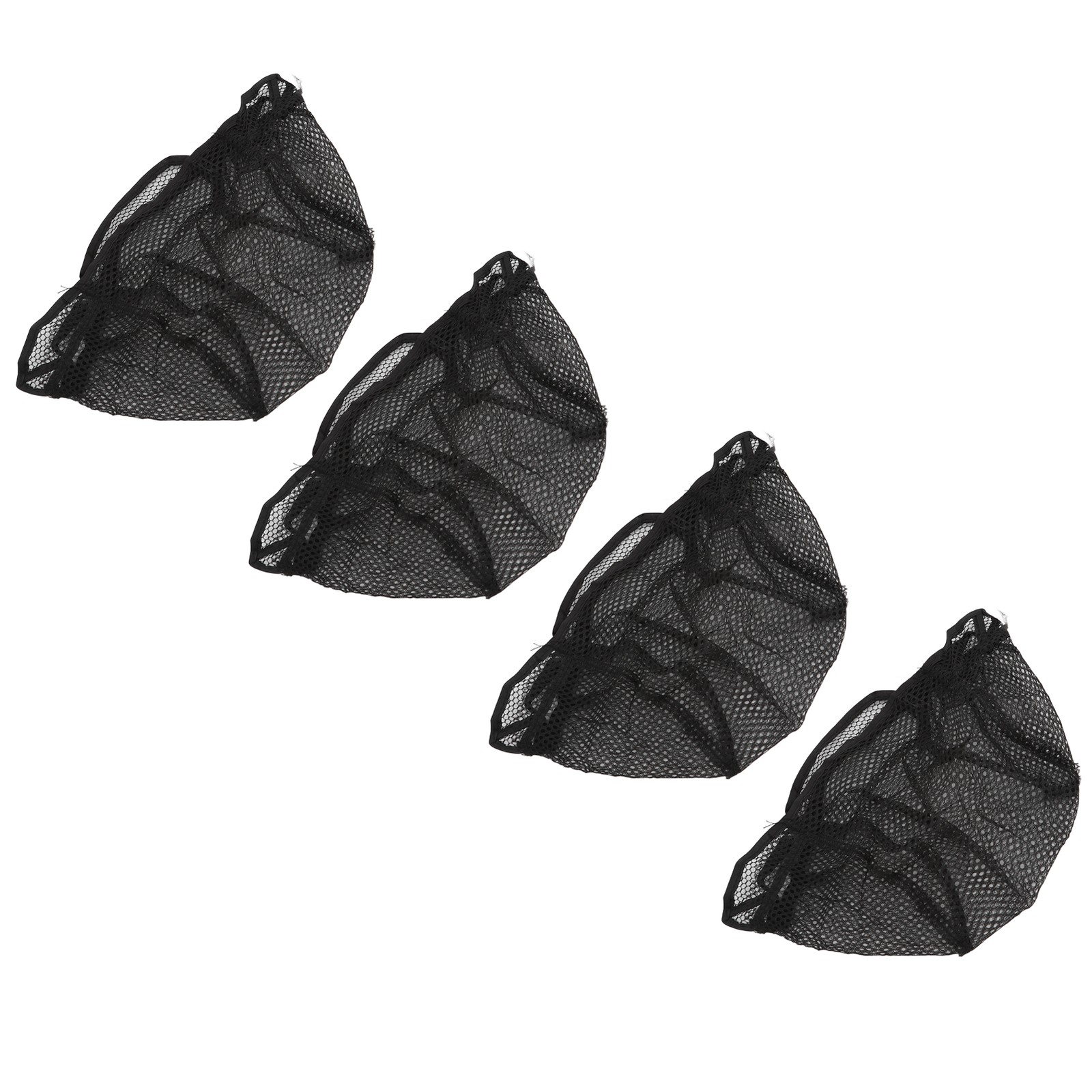 ˜4Pcs Mesh Wig Cap Breathable Stretchy Soft Nylon Mesh Net Stocking Wig Cap F