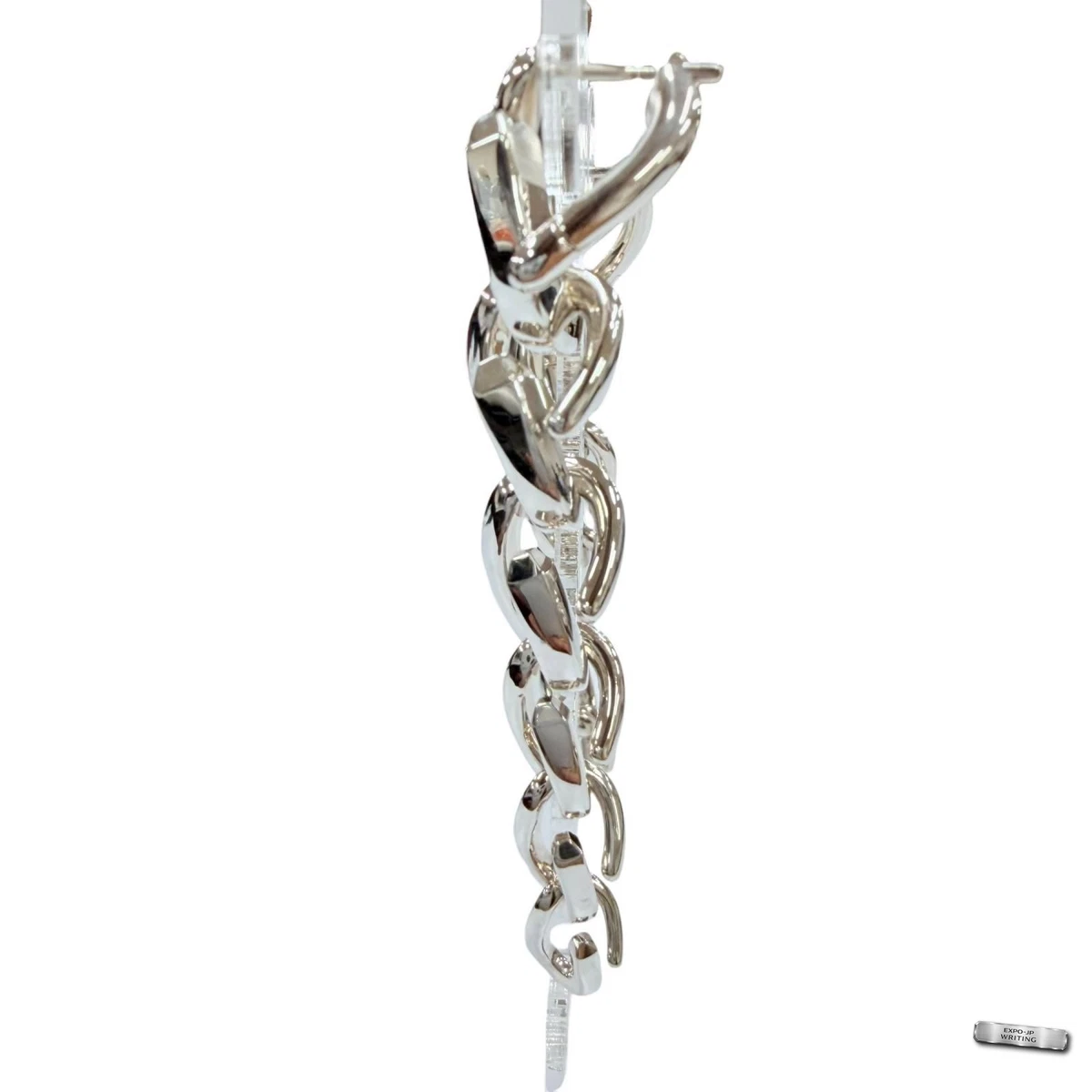 TIFFANY&Co. Geschmiedete Ohrhänger Glieder AG925 Silber 20,9 g Unisex