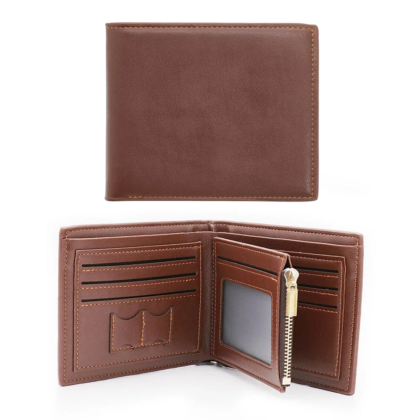 Personalized Baltimore Baseball Orioless Team Men's Leather Wallet Gift For Him