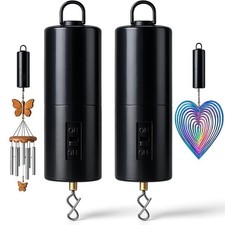 2 Pack Wind Spinner Motor Hanging Display Motor Battery Operated 24 RPM Rotat...