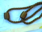 Drapery Ropes w/ 6" Tassels Elegant Twist Cord Tiebacks 43" Pair Antique Gold — photo 6