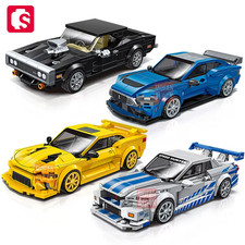 Sembo Block Sportwagen Technik Supercar Oldtimer Geschenk Jungen