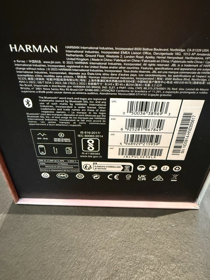 jbl pulse 5 bluetooth Lautsprecher = wie Neu = - Bild 4 von 4