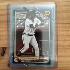 2024 Bowman Sky Blue /499 Bralyn Brazoban