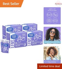 Lens Cleaning Wipes Ammonia-Free 400 Count Portable Eco-Friendly Safe