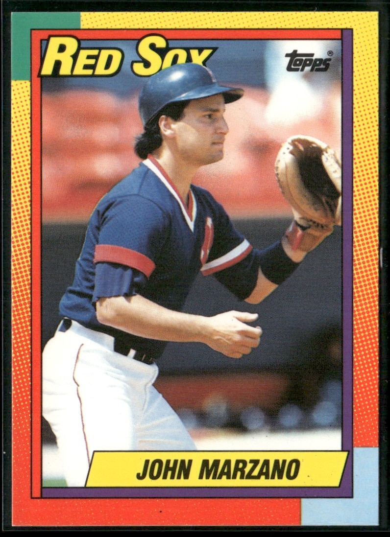 1990 Topps Traded John Marzano Boston Red Sox #69T