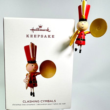 2018 Hallmark - CLASHING CYMBALS - Special Ltd ED - Xmas Keepsake Ornament