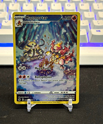 Nintendo Magmortar Ultra Rare Holo Crown Zenith Galarian Gallery GG03/GG70